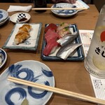 すし酒場 さしす - 握り、早い。