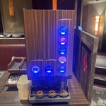 青龍門 - ドリンクバーマシーン。ホットコーヒーあったらなぁ…