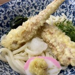 さぬき一番 伊野店 - ちくわ天ぶっかけ冷やし　中盛り