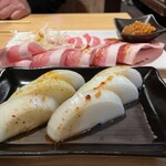 焼肉 多牛 - 奥の、豚ロース(もちぶた)が美味しかった！