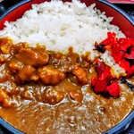 更科分店 - カレー定食の カレー
