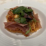 エルマーソ - 黒豚サルシッチャのアラビアータ