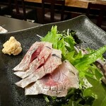 居酒屋 Goichi - 真アジ刺し