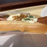 ドトールコーヒーショップ - チーズソースフライドオニオンドッグ