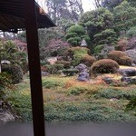 名阪茶屋 - 部屋から覗く中庭