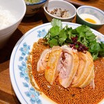 中華旬彩 森本 - よだれ鷄ランチ