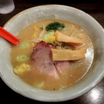 麺屋大河 - 2015年1月22日(木)　味噌ラーメン(700円)