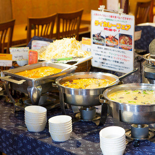 Fascinating lunch All-you-can-eat buffet ◆Various fairs are held every week!