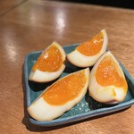 茅場町食堂 History by moto since 2010 - 燻製たまご