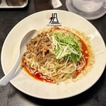白ごま汁なし担担麺