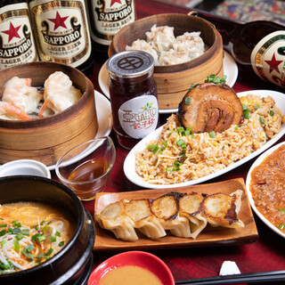 【エスニック革命】本格点心･飲茶･創作エスニックを堪能
