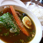 Schones Wasser - 伊達地鶏のスープカレー(1250円）