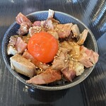 中華蕎麦 柳 - 肉めし