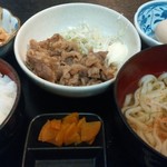 勝太鼓 - すき焼き定食