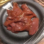 やきにく藤太 - レバー焼き