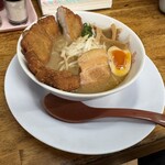 豚太郎 - ミニ味噌カツラーメン