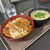 車うどん - 料理写真:かつ丼セット