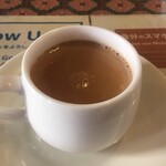 インド料理 パリワル - ホットチャイ(限定メニューを注文すると¥300)