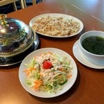 エジプシャンレストラン&カフェ スフィンクス - これにミントティーがついて850円