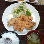 鳥でん - 唐揚げ定食