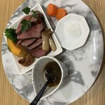 カフェ ドゥ ラペ - 牛イチボ