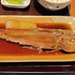 海鮮処 兄弟 - おすすめ定食のほうぼうの煮付け