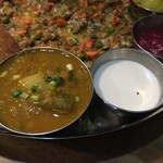 南インド料理 レジナ - サンバルとココナッツチャトニ