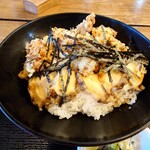 青木さざえ店 - 2026年2月　あわび．さざえの2種丼　2150円