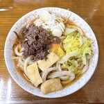手打うどん 石井 - 料理写真:肉月見うどん