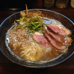 麺座 かたぶつ - 2014年12月30日限定
      追い煮干し南蛮