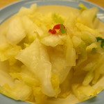 松屋 - お新香アップ