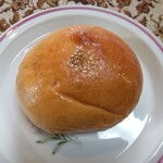 パン屋 こむぎ - クリームチーズあんぱん