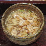 みとう庵 - きざみ鴨せいろ