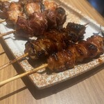 鳥千 - 料理写真:おまかせ盛合せ5本