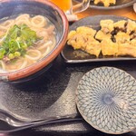 なな家 - 妻の田楽うどんセット