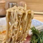 開運橋通 ふじ原 - 中太ちぢれ麺