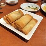 刀削麺 西安飯荘 - 春巻