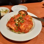 刀削麺 西安飯荘 - えびチリ