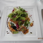 モザイク - きれいな前菜。