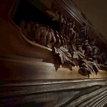 北海道 海の幸・山の幸 彩葉 - VIPルーム欄間