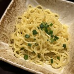 個室居酒屋 座楽 - 中華麺
