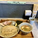 Homemade Ramen 青麦 - 清濁　つけめん　¥1150(税込) 麺もスープも美味しいけど、チャーシュー3種も味わい深い美味しさです♡ スープ割りもお願い出来ますョ♪( ´▽｀)