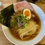メヂカそば 吟魚 - 本日の煮干のメヂカ醤油（上中華）