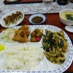 開華園 - ビジネスランチギョーザセット（第一回訪問）