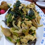 開華園 - 肉と卵の炒めもの（第一回訪問）