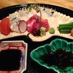 帰燕 - フグ刺し、本マグロ中トロ