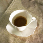 Jean-Georges Tokyo - お洒落なカップでエスプレッソ