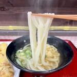 山とも - かけうどん あつあつ アップ