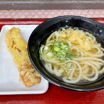 山とも - かけうどん あつあつ＋ちくわ天