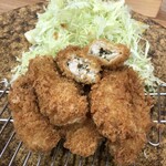 とんかつ 味楽亭 - カキフライ定食